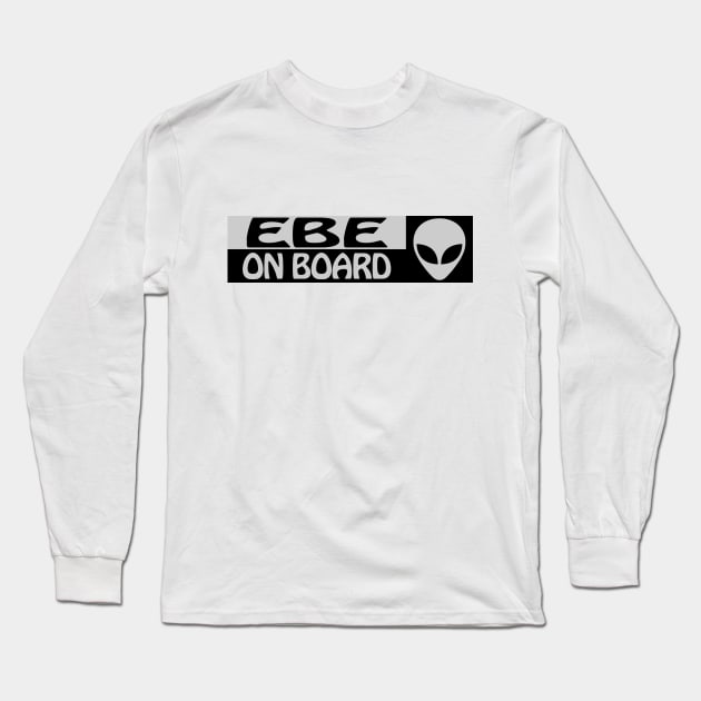 EBE ON BOARD Long Sleeve T-Shirt by tinybiscuits